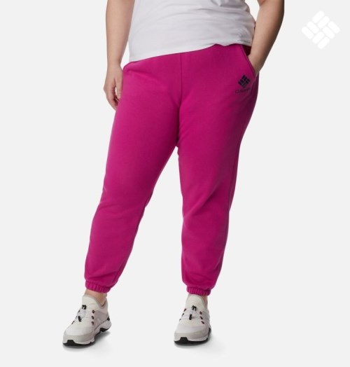 Pantaloni Jogger Columbia Trek Dama Fucsie | Plus Size ZE0QA8MZS